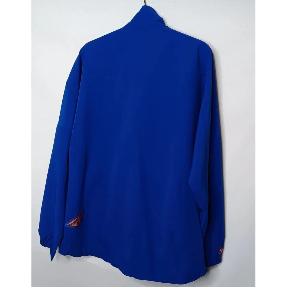 Fly Racing Mens XL Jacket Lightweight Stretch Blue Full Zip Performance - Picture 2 of 16